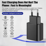 45W USB-C Schnellladegerät Set mit USB-C Kabel – PD Power Delivery Netzstecke... - Features
