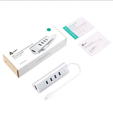 Aukey USB-C Hub auf USB 3.0 & VGA Adapter – Premium Aluminium Multiport Dock ... - Lieferumfang