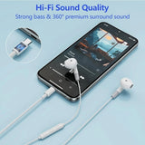 USB-C In-Ear Kopfhörer mit Mikrofon & Lautstärkeregelung – Hi-Fi Audio Stereo... - Features