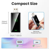 S1 Wireless CarPlay Adapter USB / USB-C – Kabelloser Dongle für iPhone zur Um... - Detailansicht