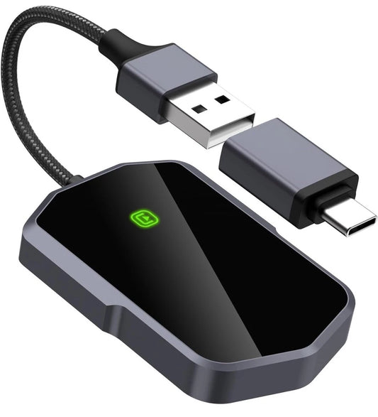 Wireless CarPlay Adapter USB für Apple iOS – Kabelloser Dongle für iPhone zur... - Hauptbild