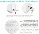 Surface Connect auf USB-C Ladekabel 1,8m – 45W Power Delivery Schnellladekabe... - Features