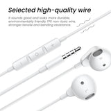In-Ear Kopfhörer mit 3,5mm Klinke – Stereo Headset mit Mikrofon & Lautstärker... - Lieferumfang