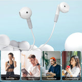 USB-C In-Ear Kopfhörer mit Mikrofon & Lautstärkeregelung – Hi-Fi Audio Stereo... - Lieferumfang
