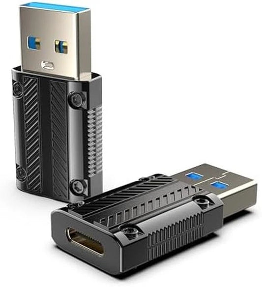 LMUBOY USB-A auf USB-C Adapter – USB 3.0 Adapter Stecker auf Buchse für Lapto... - Hauptbild