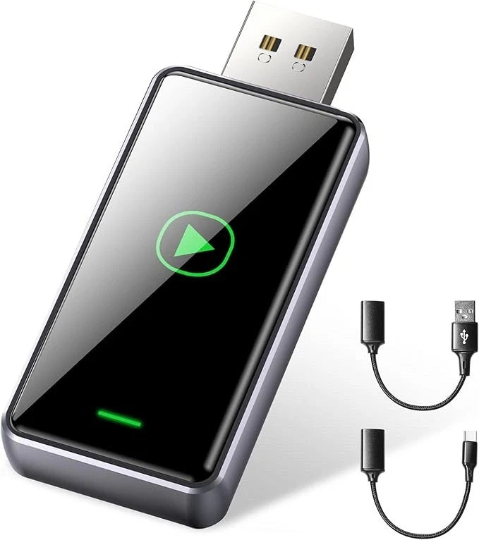 S1 Wireless CarPlay Adapter USB / USB-C – Kabelloser Dongle für iPhone zur Um... - Hauptbild