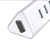 Aukey USB-C Hub auf USB 3.0 & VGA Adapter – Premium Aluminium Multiport Dock ... - Features